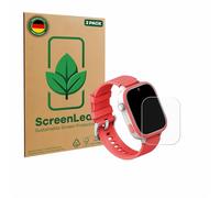 ScreenLeaf 2 Pack Screen Protector compatible with AngelTech Kids Smartwatch Ultra 1.83" [sustainable screen protection, clear, anti-scratch]