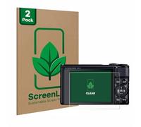 ScreenLeaf 2 Pack Screen Protector compatible with Canon PowerShot SX740 HS Lite [sustainable screen protection, clear, anti-scratch]