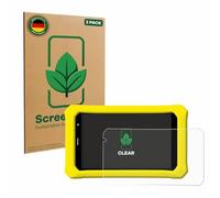ScreenLeaf 2 Pack Screen Protector compatible with Clementoni Clempad 8" PRO [sustainable screen protection, clear, anti-scratch]