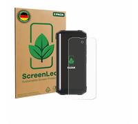 ScreenLeaf 2 Pack Screen Protector compatible with Cubot King Kong Mini 4 [sustainable screen protection, clear, anti-scratch]