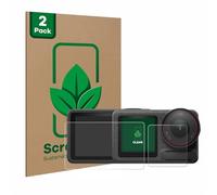 ScreenLeaf 2 Pack Screen Protector compatible with DJI Osmo Action 5 Pro [sustainable screen protection, clear, anti-scratch]