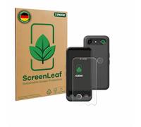 ScreenLeaf 2 Pack Screen Protector compatible with Doro Aurora A10 (Front+Camera) [sustainable screen protection, clear, anti-scratch]