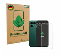 ScreenLeaf 2 Pack Screen Protector compatible with Fairphone 6 (Front+Camera) [sustainable screen protection, clear, anti-scratch]