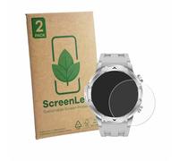 ScreenLeaf 2 Pack Screen Protector compatible with FitVigor Smartwatch 1.53" [sustainable screen protection, clear, anti-scratch]