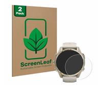 ScreenLeaf 2 Pack Screen Protector compatible with Garmin Fenix 8 (43 mm) [sustainable screen protection, clear, anti-scratch]