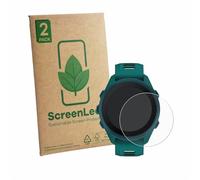 ScreenLeaf 2 Pack Screen Protector compatible with Garmin Forerunner 170 Music [sustainable screen protection, clear, anti-scratch]