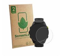 ScreenLeaf 2 Pack Screen Protector compatible with Garmin Forerunner 70/170/170 Music [sustainable screen protection, clear, anti-scratch]