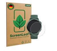 ScreenLeaf (2 Pack Screen Protector compatible with Garmin vivoactive 6 [sustainable screen protection, clear, anti-scratch]