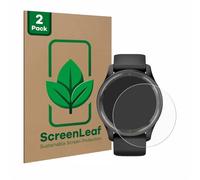 ScreenLeaf 2 Pack Screen Protector compatible with Garmin Vivomove Trend [sustainable screen protection, clear, anti-scratch]
