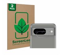 ScreenLeaf 2 Pack Screen Protector compatible with Google Pixel 8 (ONLY Camera Lens) [sustainable screen protection, clear, anti-scratch]