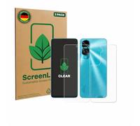 ScreenLeaf 2 Pack Screen Protector compatible with Honor 90 Lite (Front+Back) [sustainable screen protection, clear, anti-scratch]