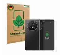 ScreenLeaf 2 Pack Screen Protector compatible with Honor Magic V5 (Front+Camera) [sustainable screen protection, clear, anti-scratch]