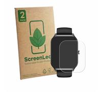 ScreenLeaf 2 Pack Screen Protector compatible with Kriutefy Smartwatch 1.83" [sustainable screen protection, clear, anti-scratch]