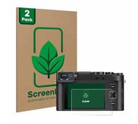 ScreenLeaf 2 Pack Screen Protector compatible with Leica D-Lux 8 [sustainable screen protection, clear, anti-scratch]