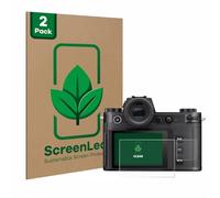 ScreenLeaf (2 Pack Screen Protector compatible with Leica SL3 / SL3-S (Display + top plate display) [sustainable screen protection, clear]