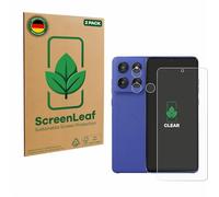 ScreenLeaf 2 Pack Screen Protector compatible with Motorola Edge 60 Stylus (Front+Camera) [sustainable screen protection, clear, anti-scratch]