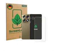 ScreenLeaf 2 Pack Screen Protector compatible with Motorola Signature (Front+Camera) [sustainable screen protection, clear, anti-scratch]