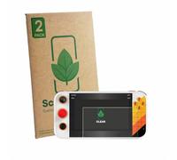 ScreenLeaf 2 Pack Screen Protector compatible with My Arcade Atari Gamestation Go Portable [sustainable screen protection, clear, anti-scratch]