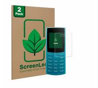 ScreenLeaf 2 Pack Screen Protector compatible with Nokia 105 4G 2nd Edition [sustainable screen protection, clear, anti-scratch]