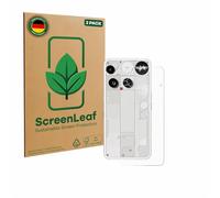 ScreenLeaf 2 Pack Screen Protector compatible with Nothing Phone (3) (Back) [sustainable screen protection, clear, anti-scratch]