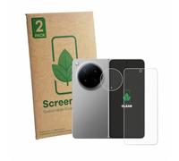 ScreenLeaf 2 Pack Screen Protector compatible with Oppo Find N6 (Front+Camera) [sustainable screen protection, clear, anti-scratch]