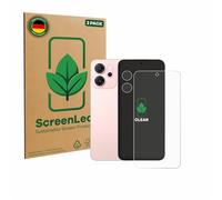 ScreenLeaf 2 Pack Screen Protector compatible with Oppo Reno 14 F (Front+Camera) [sustainable screen protection, clear, anti-scratch]