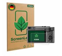 ScreenLeaf 2 Pack Screen Protector compatible with Panasonic Lumix DC-TZ90 / TZ96 / TZ99 [sustainable screen protection, clear, anti-scratch]