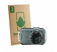 ScreenLeaf 2 Pack Screen Protector compatible with Ricoh Pentax WG-1000 (Lens) [sustainable screen protection, clear, anti-scratch]