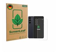 ScreenLeaf 2 Pack Screen Protector compatible with Samsung Galaxy S25 FE Enterprise Edition (Front+Camera) [sustainable, clear, anti-scratch]