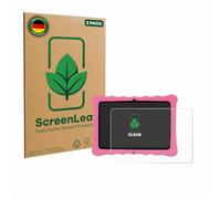 ScreenLeaf 2 Pack Screen Protector compatible with SaveFamily Evolution Kids Tablet [sustainable screen protection, clear, anti-scratch]