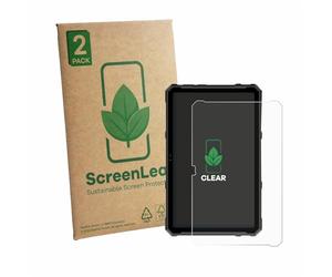 ScreenLeaf 2 Pack Screen Protector compatible with Ulefone Armor Pad 4T Ultra [sustainable screen protection, clear, anti-scratch]