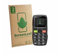 ScreenLeaf Protection Film compatible with artfone C1 | 2 Pack Clear Screen Protection Made in Germany Anti-Scratch