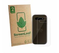 ScreenLeaf Protection Film compatible with HMD 2660 Flip 4G | (Back) 2 Pack Clear Screen Protection Made in Germany Anti-Scratch