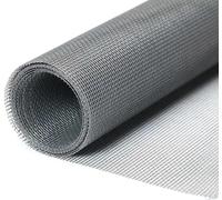 Screens for Windows， 304 Stainless Steel Window Screen Mesh Roll Silver Multiple Sizes(0.70x1m)