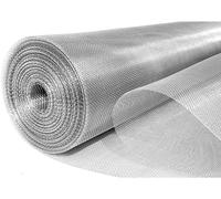 Screens for Windows， 304 Stainless Steel Woven Wire Filter Mesh Screen Rolls Silver Multiple Sizes(0.8x5m)