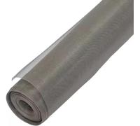 Screens for Windows， Stainless Steel Window Screen Mesh Roll Silver Multiple Sizes(1x5m)