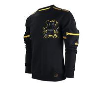 SCREENSHOT Mens Urban NYC Graffiti Hip Hop Fleece Pullover Active Fashion Crew Neck Sweatshirt Top, F11252-black, Medium