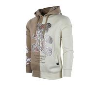 SCREENSHOT Mens Urban Premium Fleece Hoodie - Animation Cartoon Character Embroidery Patch Gel Print Hooded Sweatshirt