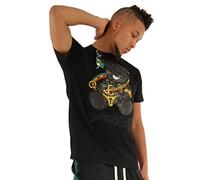 SCREENSHOT-TEE3202SS Mens Hip-Hop NYC Streetwear Urban Varsity Racing Premium Shirts Tee, S11305-black, Medium