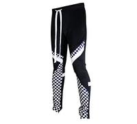 SCREENSHOT-TRACK PANTS FASHION P41902 Mens Premium Straight Fit Athletic Fitness Fashion Urban Streetwear Bottoms, P11030-black/Pattern, XXL