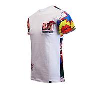 Screenshotbrand Mens Hipster Hip-Hop Urban Tees - NYC Street Fashion Graffiti Animation Print T-Shirt - White - Medium