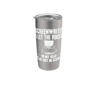 Screenwriting Screenplay Screenwriter Stainless Steel Insulated Tumbler