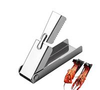 Screffish Shucker - Creather Peeler | Stainless Steel Pocket Bombing Tool | Skid Openers, Non Slip Seafood Clipper, Compact Lobster, Durable Shears for Shellfish