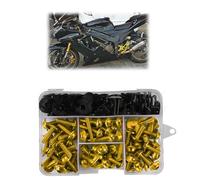 Screw accessories For H-ONDA CBR600 CBF1000 A VTR1000 FV/FW/FX/FIRESTORM CB190R CB250R Motorcycle Full Fairing Kit Nuts Bolts Complete(Yellow)