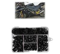 Screw accessories For H-ONDA CBR600 CBF1000 A VTR1000 FV/FW/FX/FIRESTORM CB190R CB250R Motorcycle Full Fairing Kit Nuts Bolts Complete(Black- Silver)