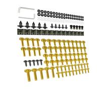 Screw accessories For H-ONDA CRF230F CRF230L CRF230M CRF150F CRF150R CRF150RB Motorcycle Bodywork Screws Accessories Fairing Bolt Screw Nut Kit(Yellow)