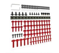 Screw accessories For H-ONDA CRF230F CRF230L CRF230M CRF150F CRF150R CRF150RB Motorcycle Bodywork Screws Accessories Fairing Bolt Screw Nut Kit(Black- Silver)