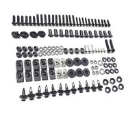 Screw accessories Motorcycle Bodywork Screws Clips Nut Covering Bolts For SUZUKI RF900R RF900 RF 900 900R 1993-1997 1998 1999 Complete Full Fairing Kit(Black- Silver)