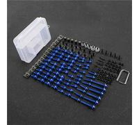 Screw accessories Motorcycle Fairing Bolt Screw Nut Clip Kit For H-ONDA VF750 CD/CD2 For MAGNA MSR250 XL1000 V/VARADERO XL1000V Accessories(Blue)