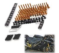 Screw accessories Motorcycle Windscreen Fasteners Screws Set For H-ONDA CBR650R CBR150R CBR250R CBR300R CBR500R CBR125R CB190 CB 190 Modified Parts(Orange)